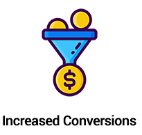 Increased conversion